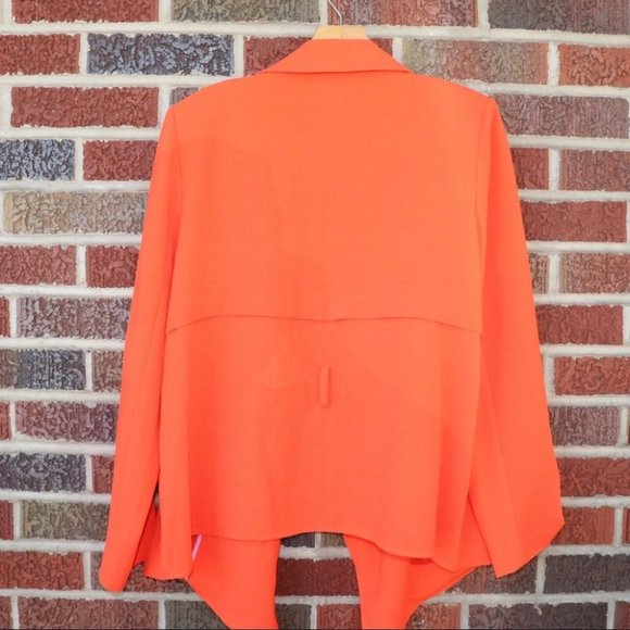 Vince Camuto Orange Blazer Jacket - Picture 3 of 3